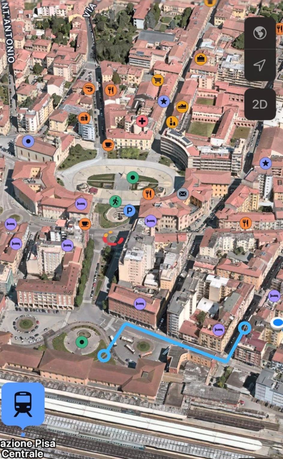 Отель Live In Pisa - 250M Dalla Stazione Centrale Di Пиза Экстерьер фото